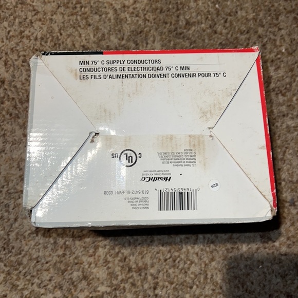 Globe Electric HZ-5412-WH 180 Degree Motion Activated Security Light - Picture 6 of 7